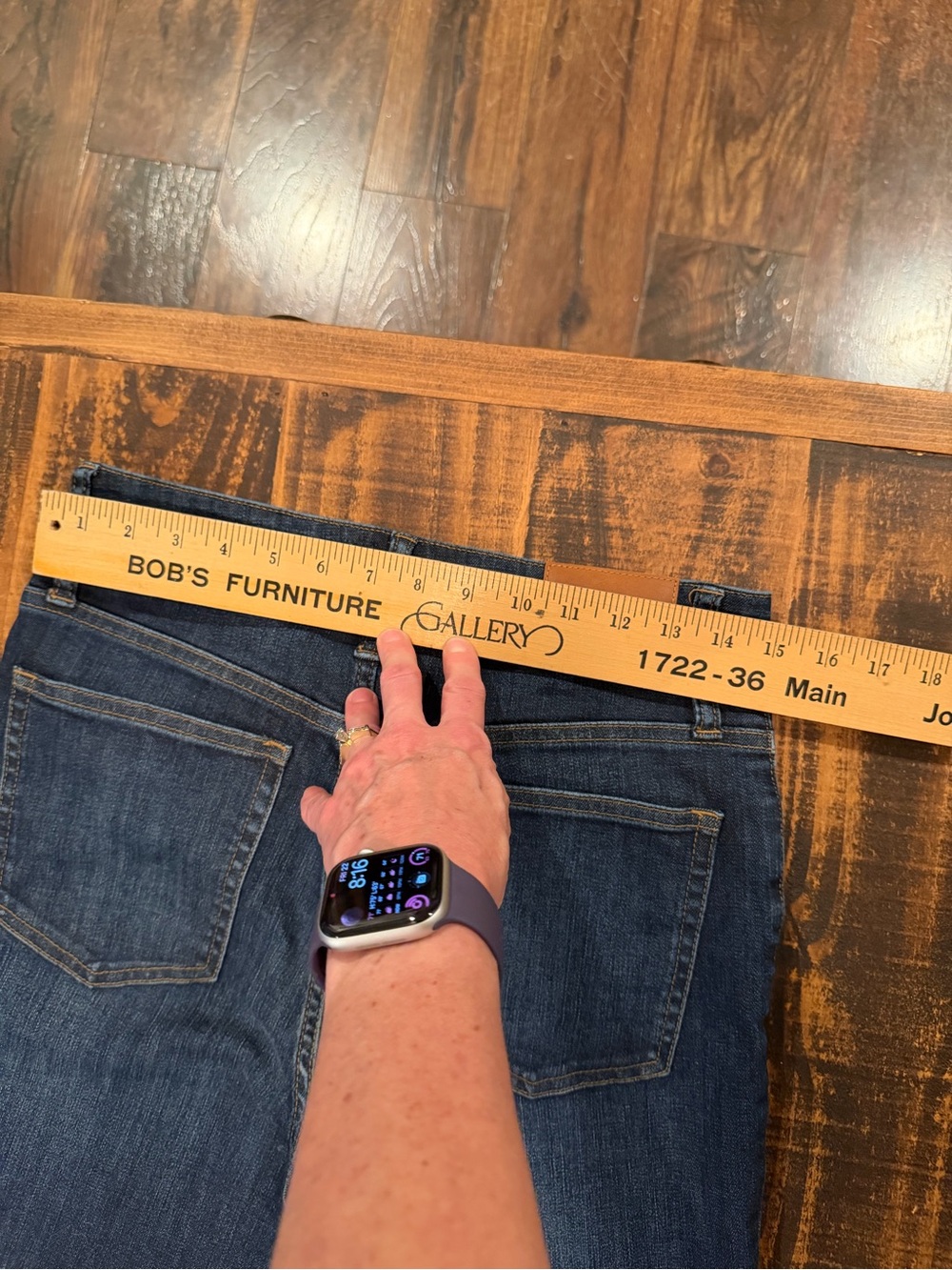 J. Crew Indigo Cropped Ankle Jeans - Picture 5 of 7